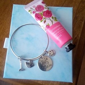 NWT! You are my sunshine braclet and lotion